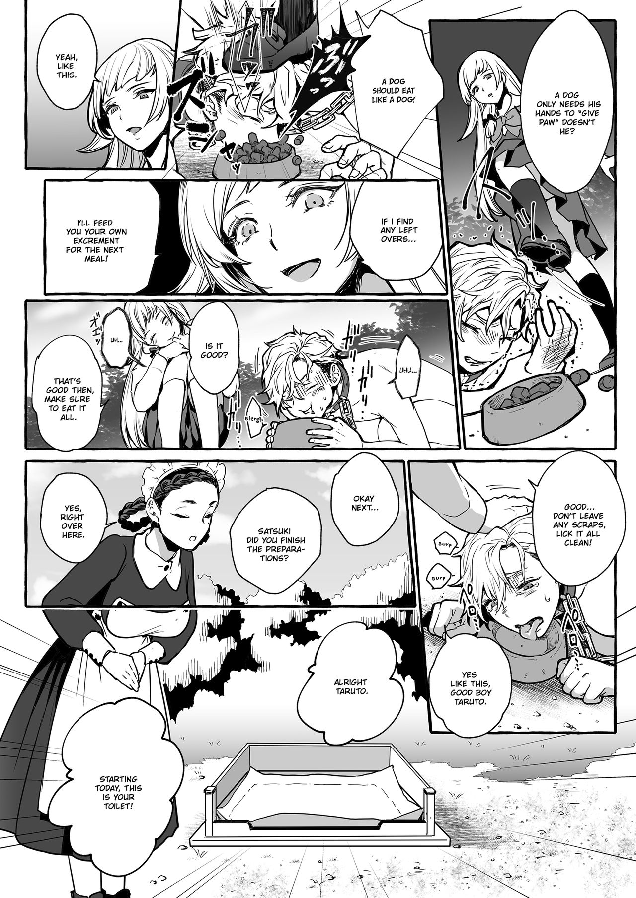 He's Set up with a Dog ~How to Raise a Loyal Bitch Bride~ page 11