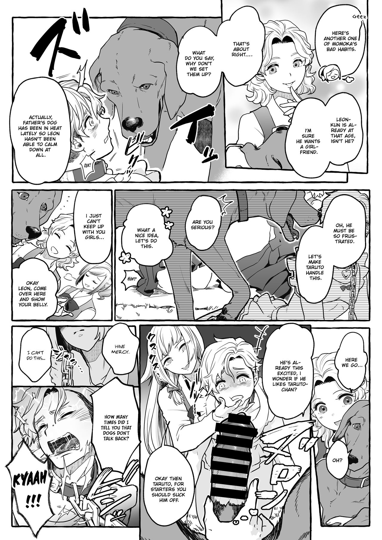 He's Set up with a Dog ~How to Raise a Loyal Bitch Bride~ page 20