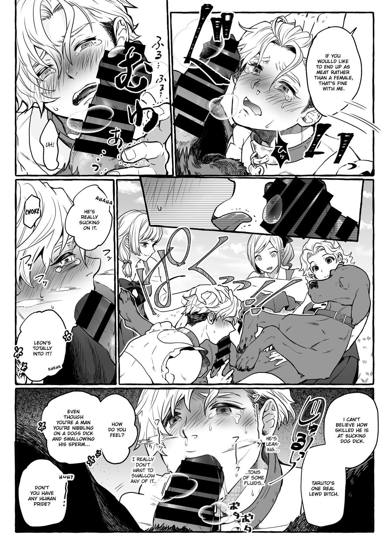 He's Set up with a Dog ~How to Raise a Loyal Bitch Bride~ page 21