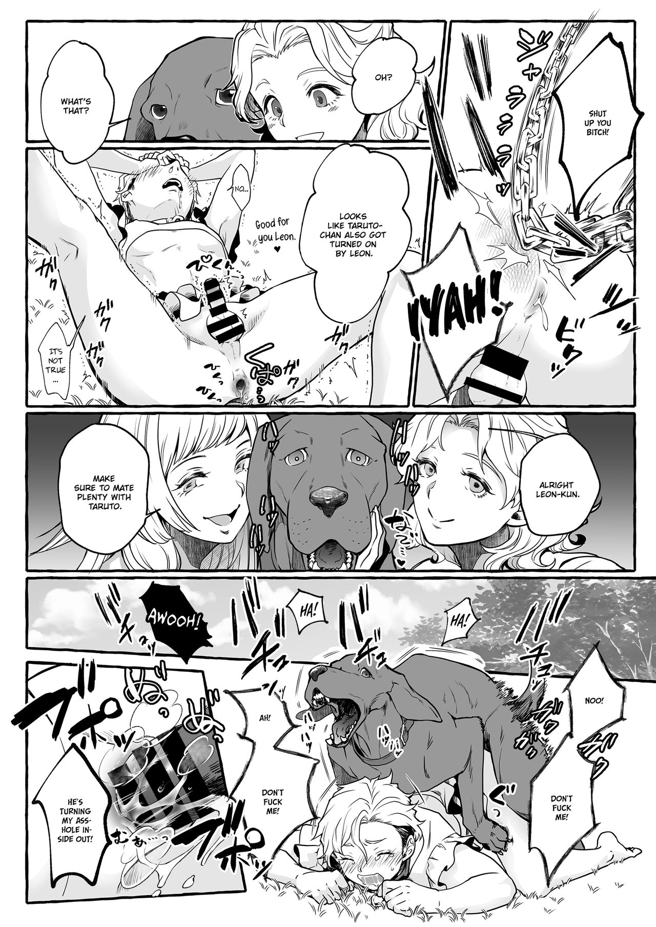 He's Set up with a Dog ~How to Raise a Loyal Bitch Bride~ page 23