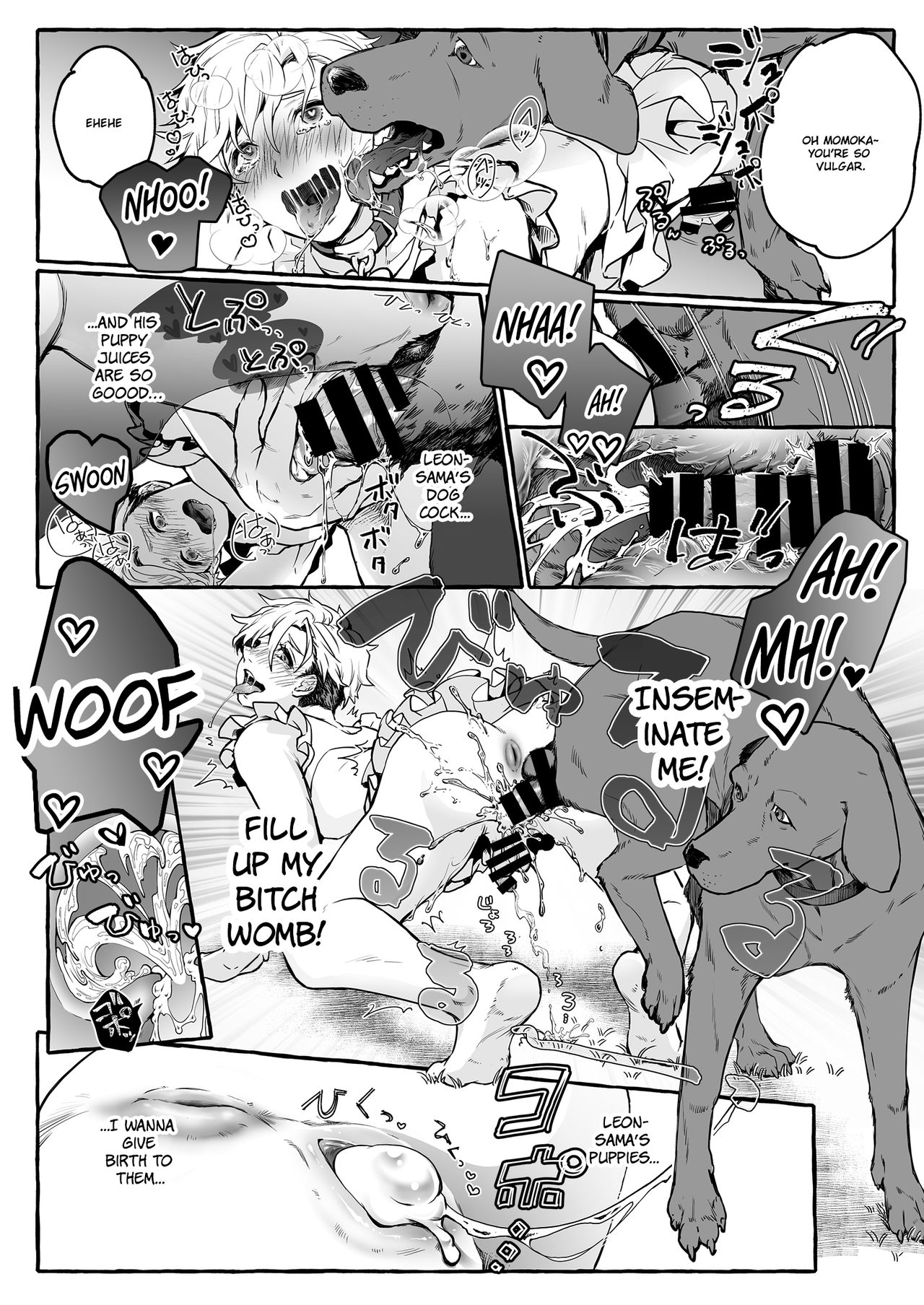 He's Set up with a Dog ~How to Raise a Loyal Bitch Bride~ page 27