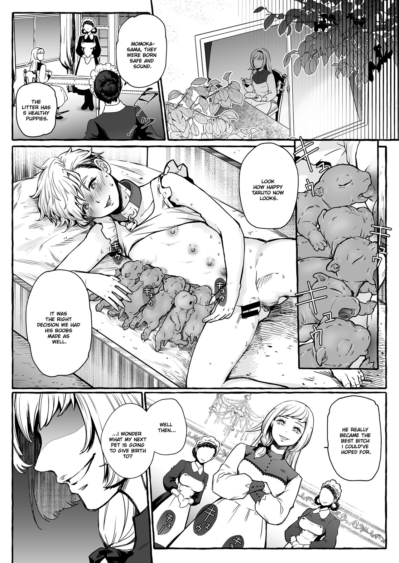 He's Set up with a Dog ~How to Raise a Loyal Bitch Bride~ page 28