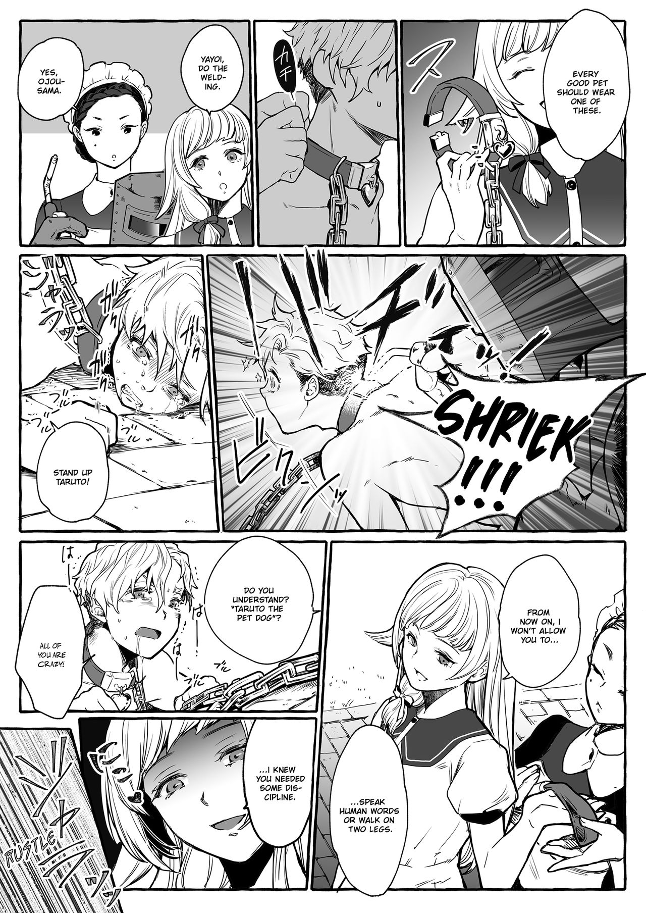 He's Set up with a Dog ~How to Raise a Loyal Bitch Bride~ page 8