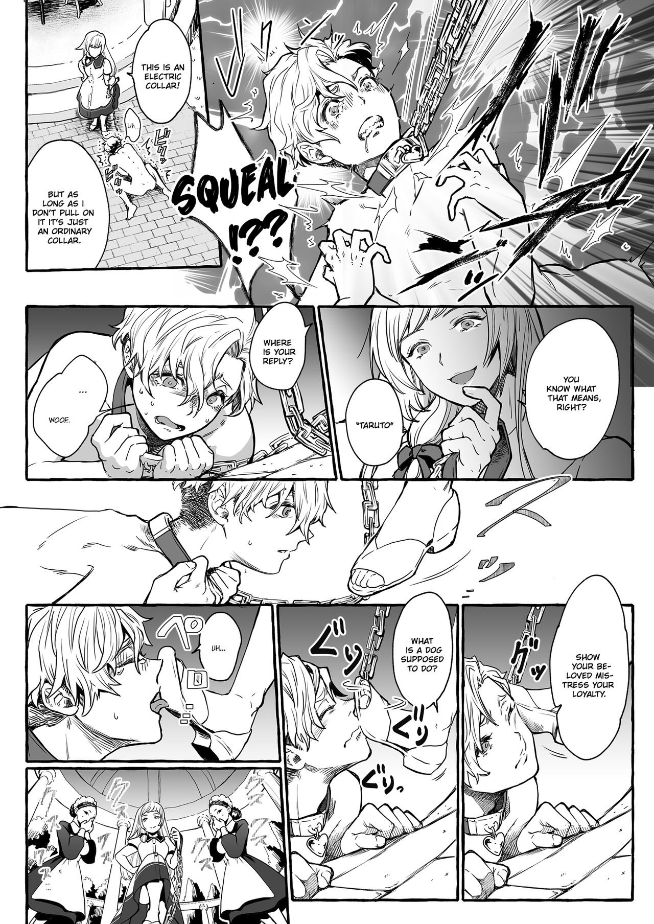 He's Set up with a Dog ~How to Raise a Loyal Bitch Bride~ page 9