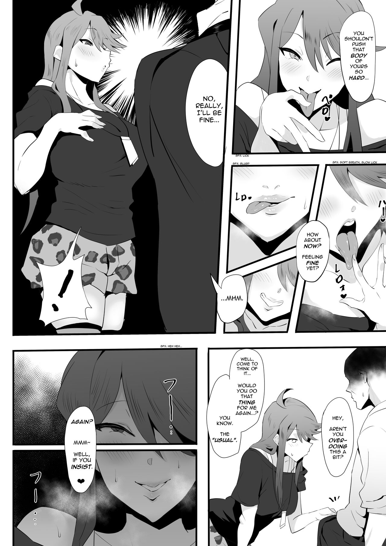 Head-to-Head Blowjob Battle with a Gal Idol page 3