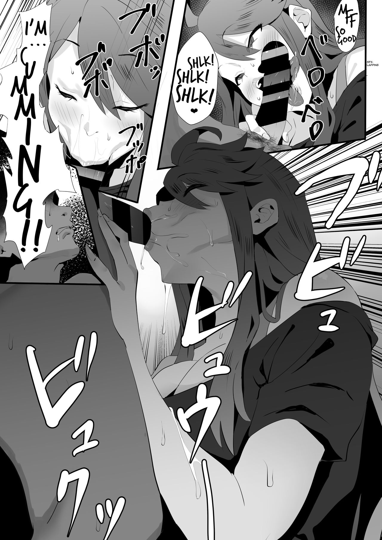 Head-to-Head Blowjob Battle with a Gal Idol page 6