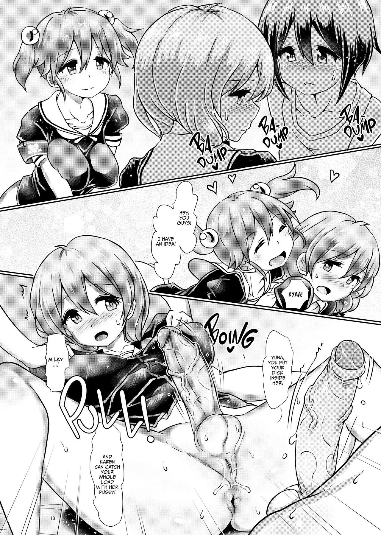 Health Education at the Futanari Girls-Only Academy page 17