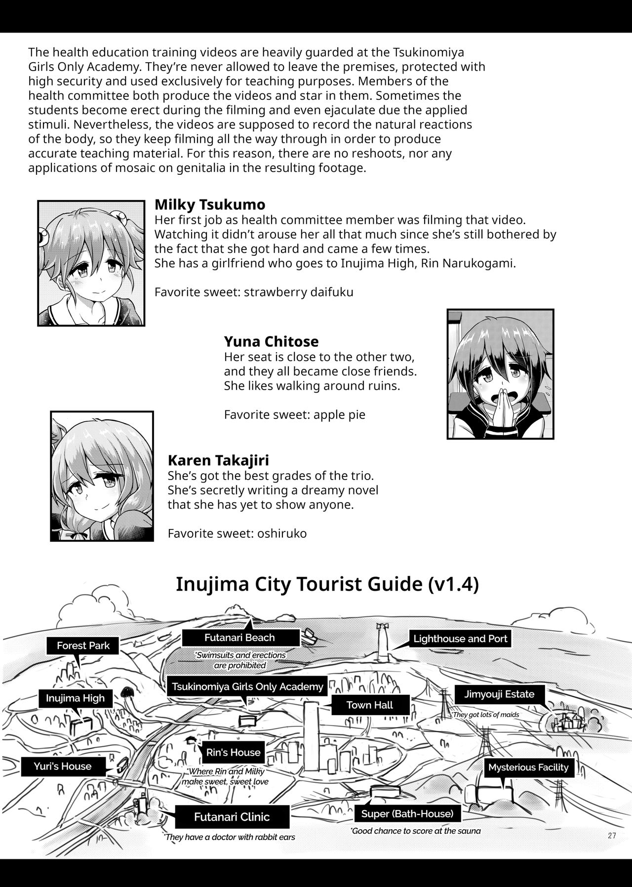 Health Education at the Futanari Girls-Only Academy page 26