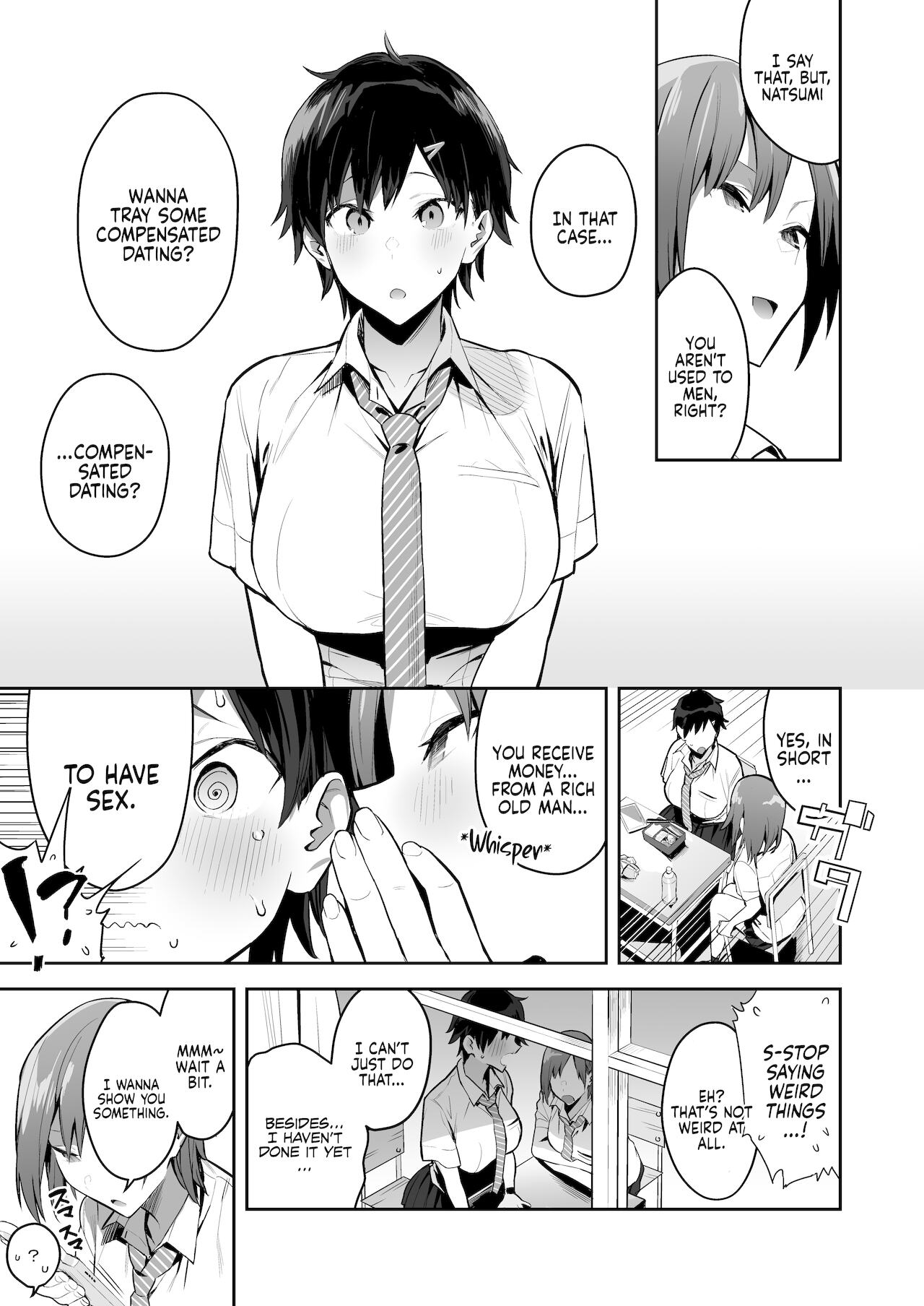 Healthy Boyish Girl Does Compensated Dating. page 5