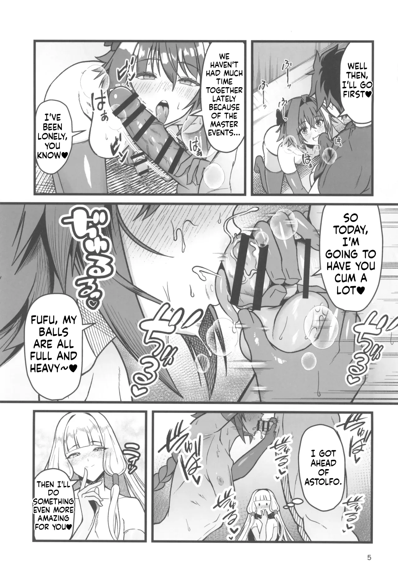Heart-Pounding Grand Cock All-Out Battle page 5