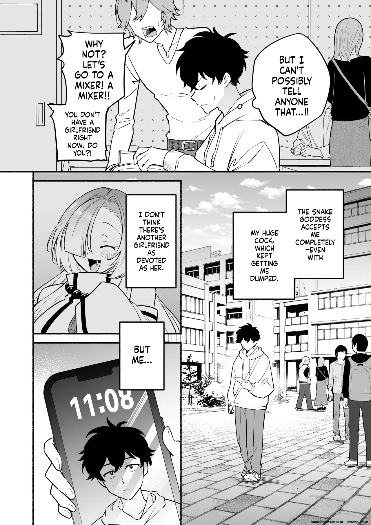 Hebigamisama ni Miirarete 2 page 4