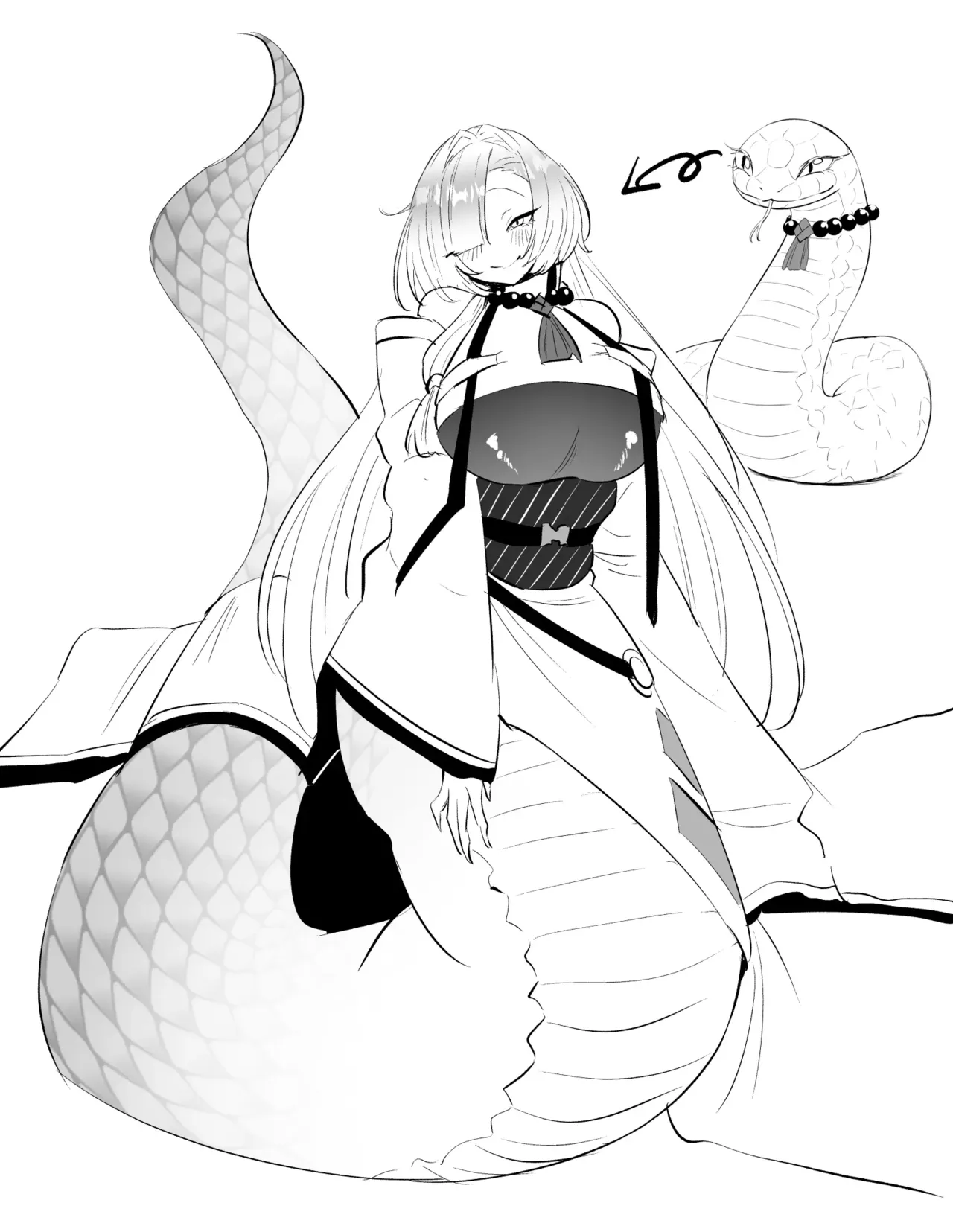 Hebigamisama ni Miirarete page 59