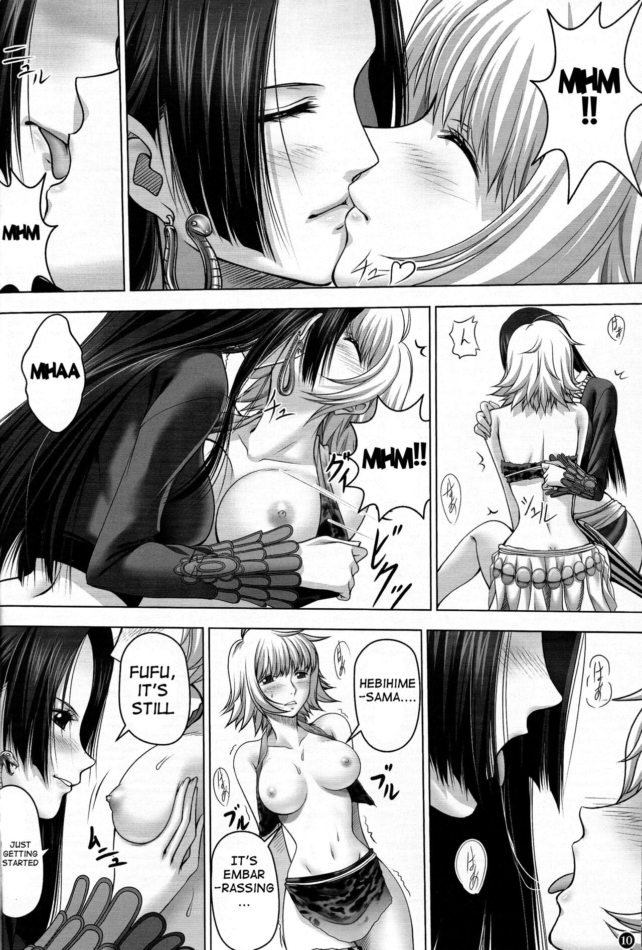 Hebihime-Sama Punishes Margaret page 9