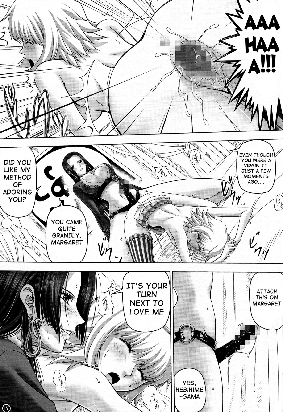 Hebihime-Sama Punishes Margaret page 16
