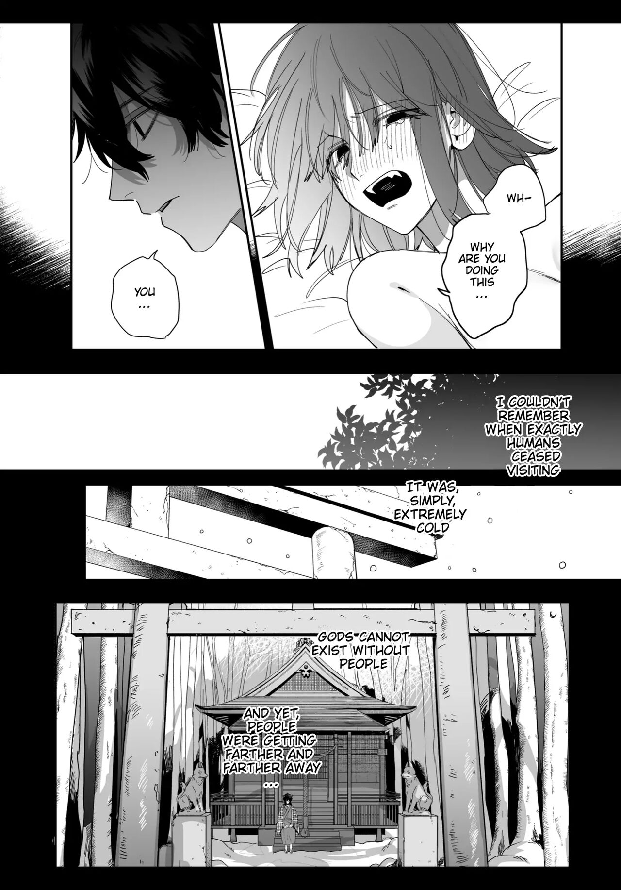 Heibon Onna wa Downer Kami-sama ni Izon sarete Modorenai page 36