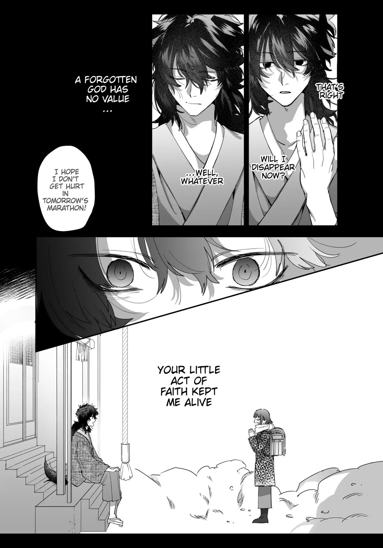 Heibon Onna wa Downer Kami-sama ni Izon sarete Modorenai page 37