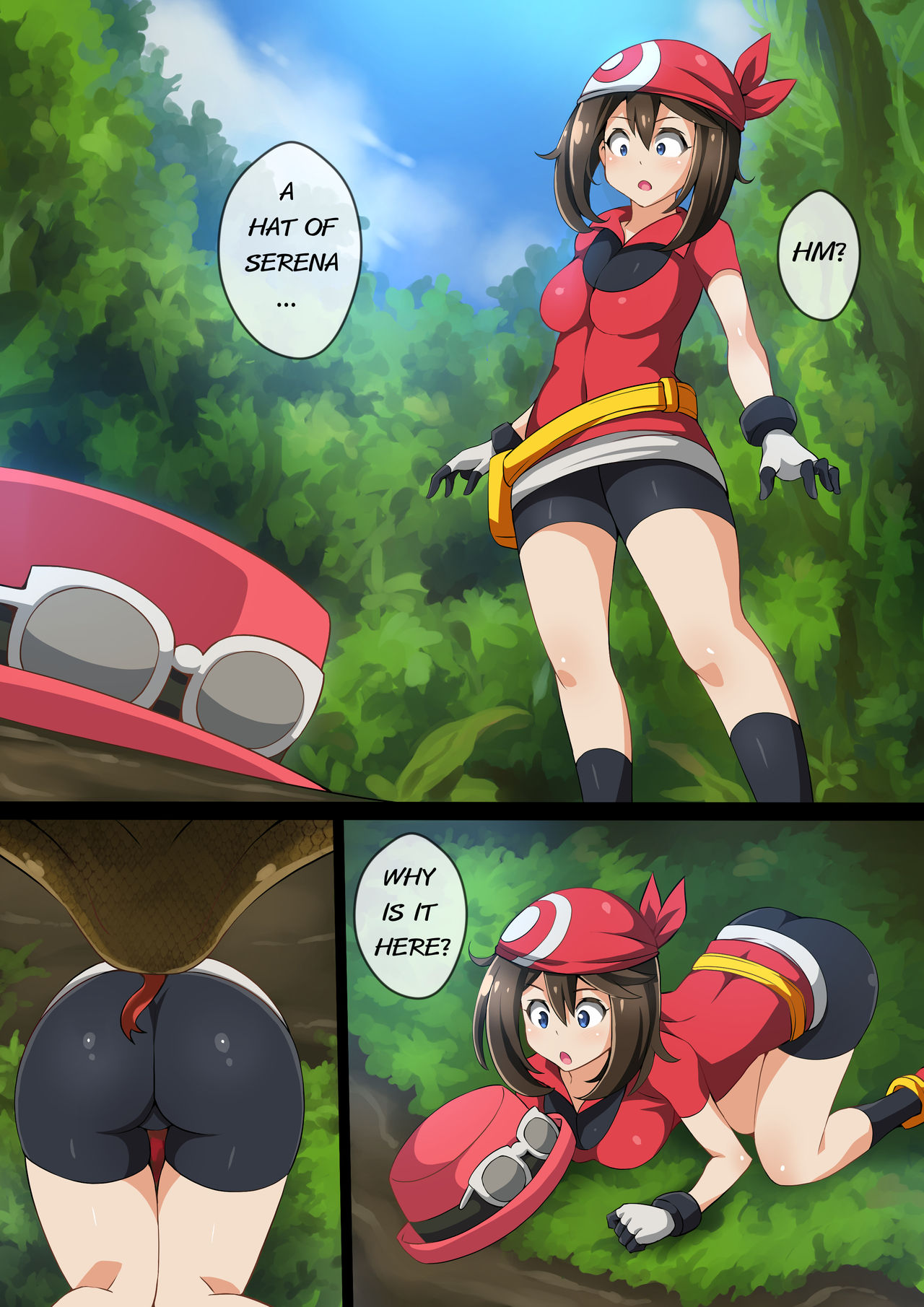 Hell Of Swallowed: Serena VS Anaconda page 16