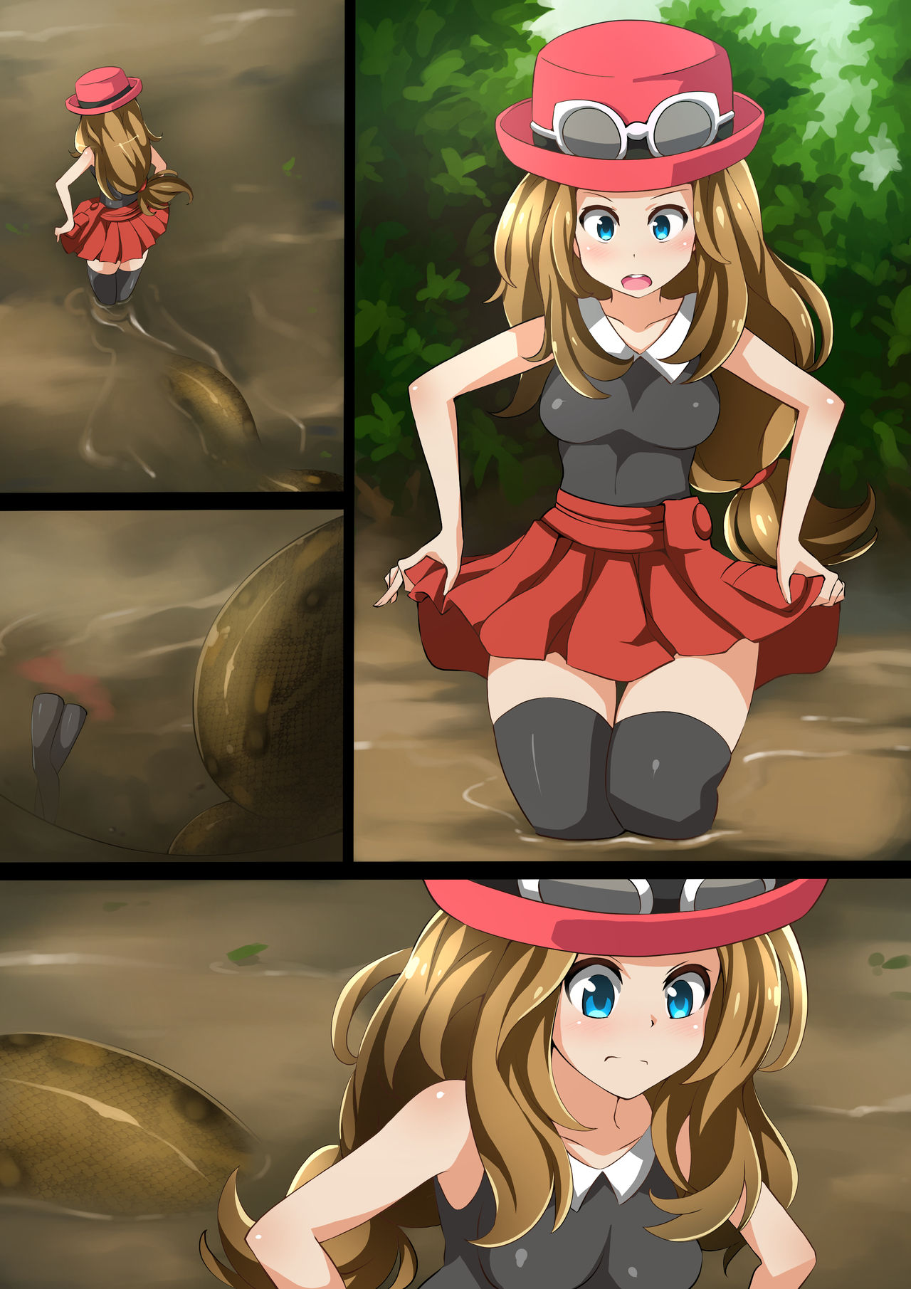 Hell Of Swallowed: Serena VS Anaconda page 18