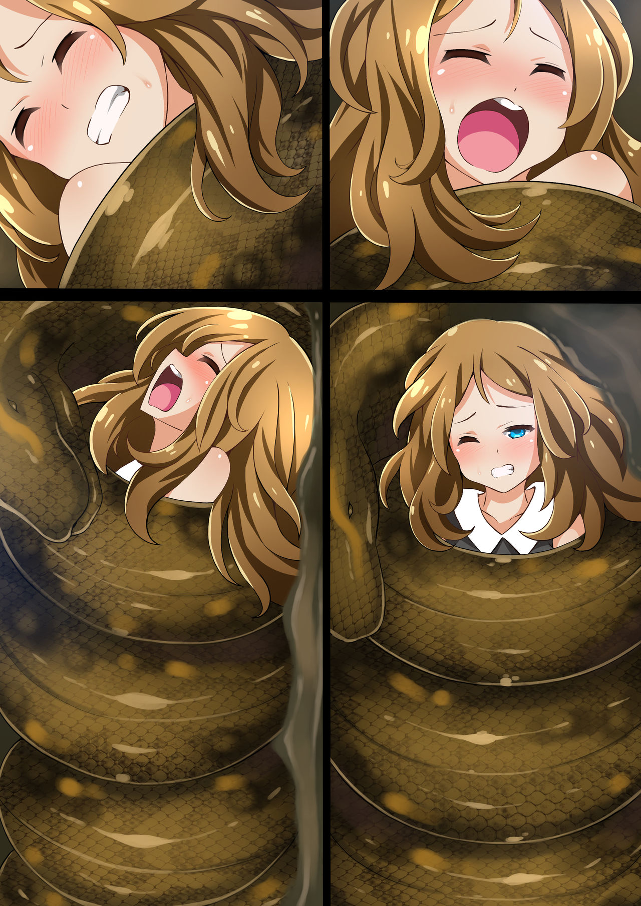 Hell Of Swallowed: Serena VS Anaconda page 21