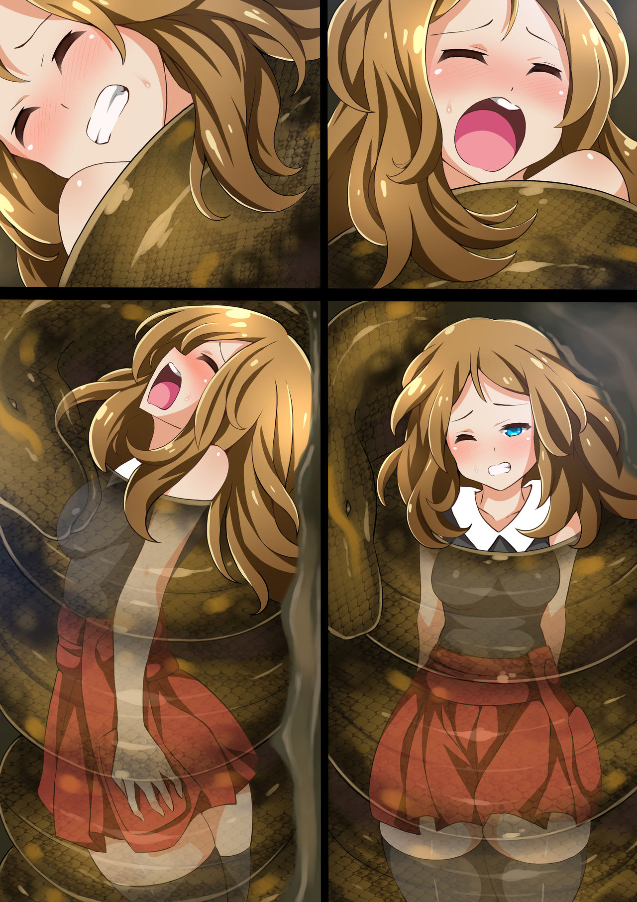Hell Of Swallowed: Serena VS Anaconda page 22