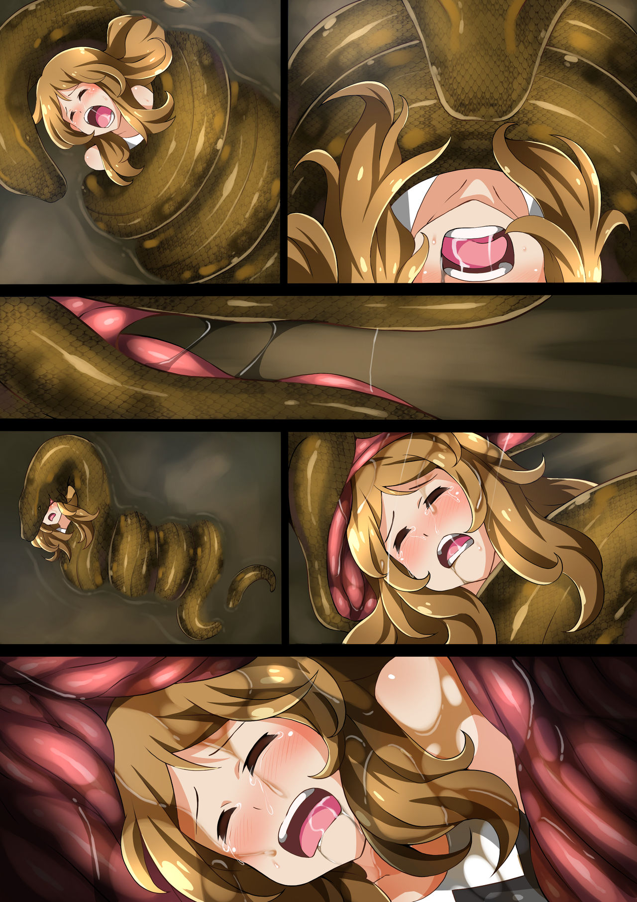 Hell Of Swallowed: Serena VS Anaconda page 25