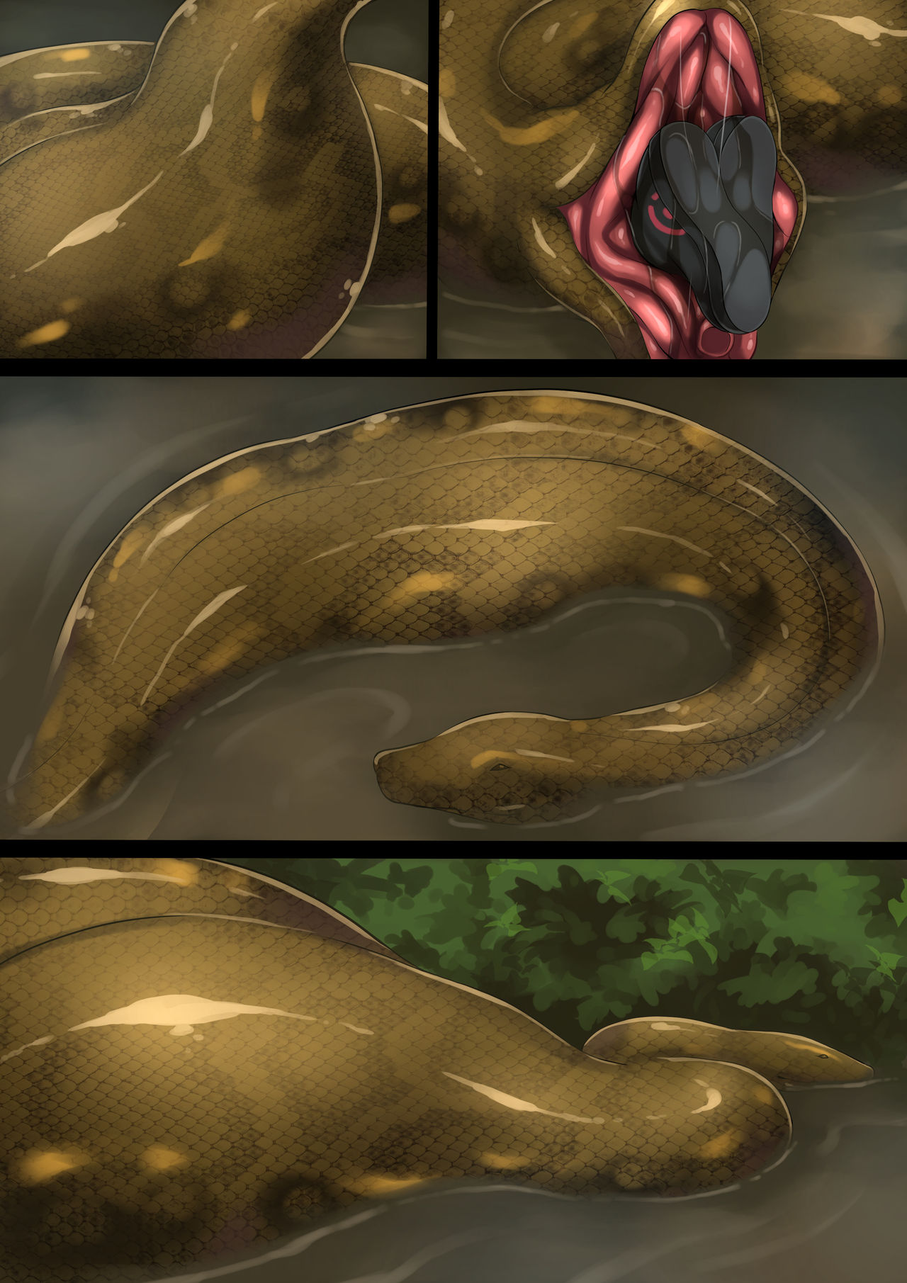 Hell Of Swallowed: Serena VS Anaconda page 27