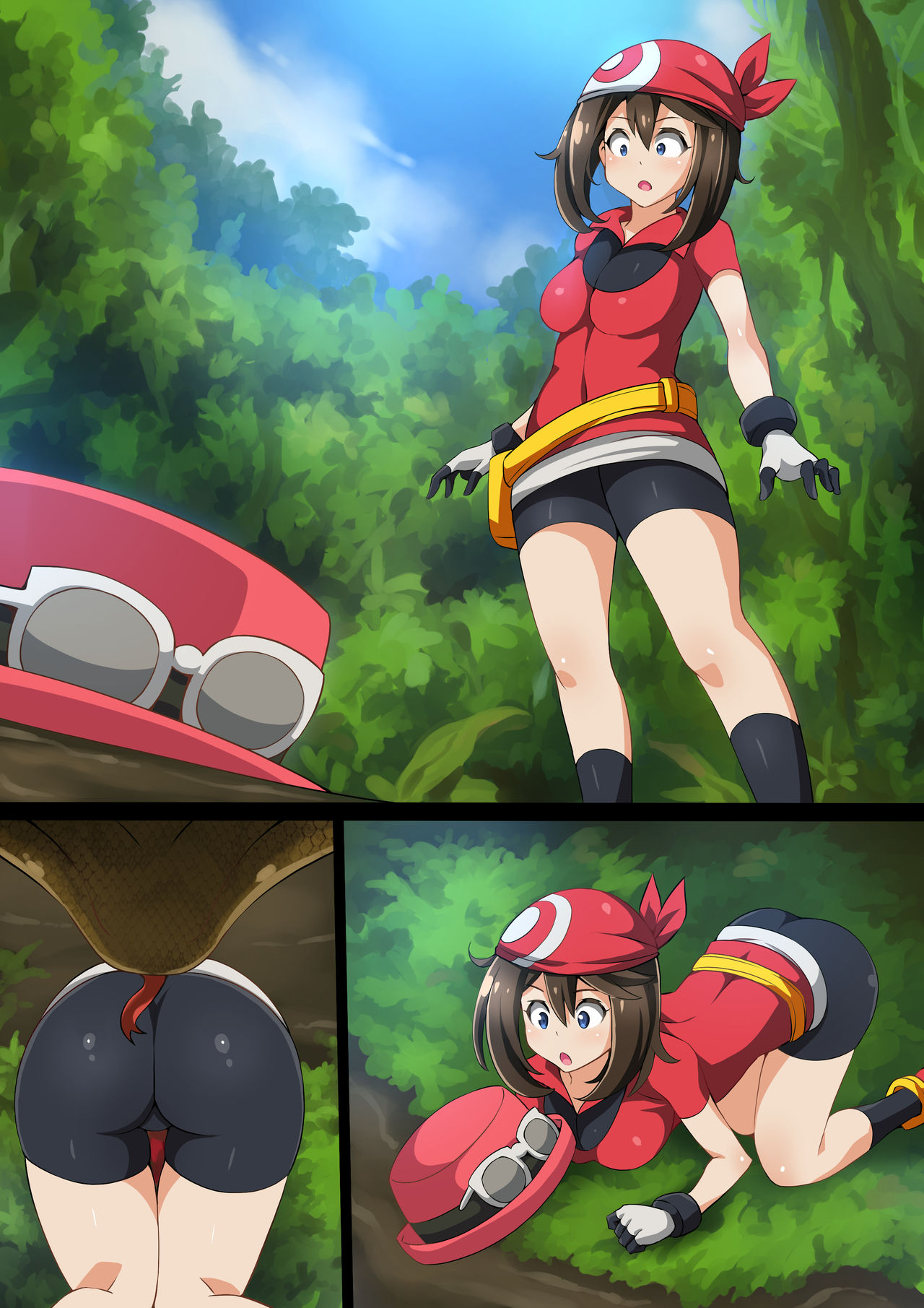 Hell Of Swallowed: Serena VS Anaconda page 32