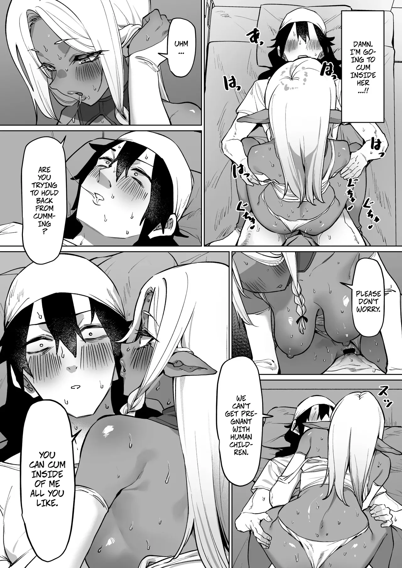 Helping a Dark Elf and Getting a Favor In Return -- Kasshoku Elf o Tasuketara Ongaeshi Sareta Hanashi page 20