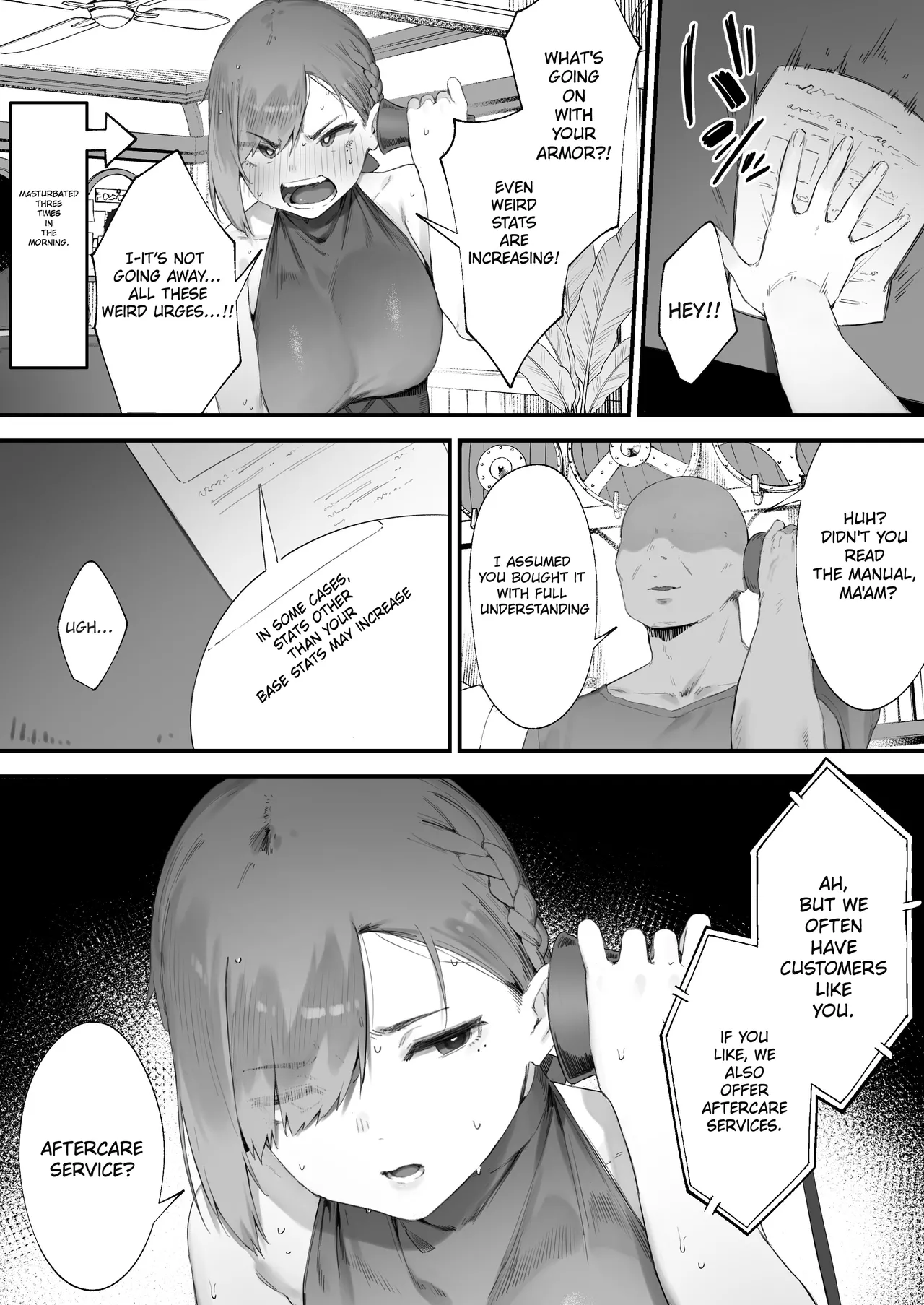 Hen na Soubi no Sei de O◯nko Kowareteshimatta de wa Nai ka! page 17