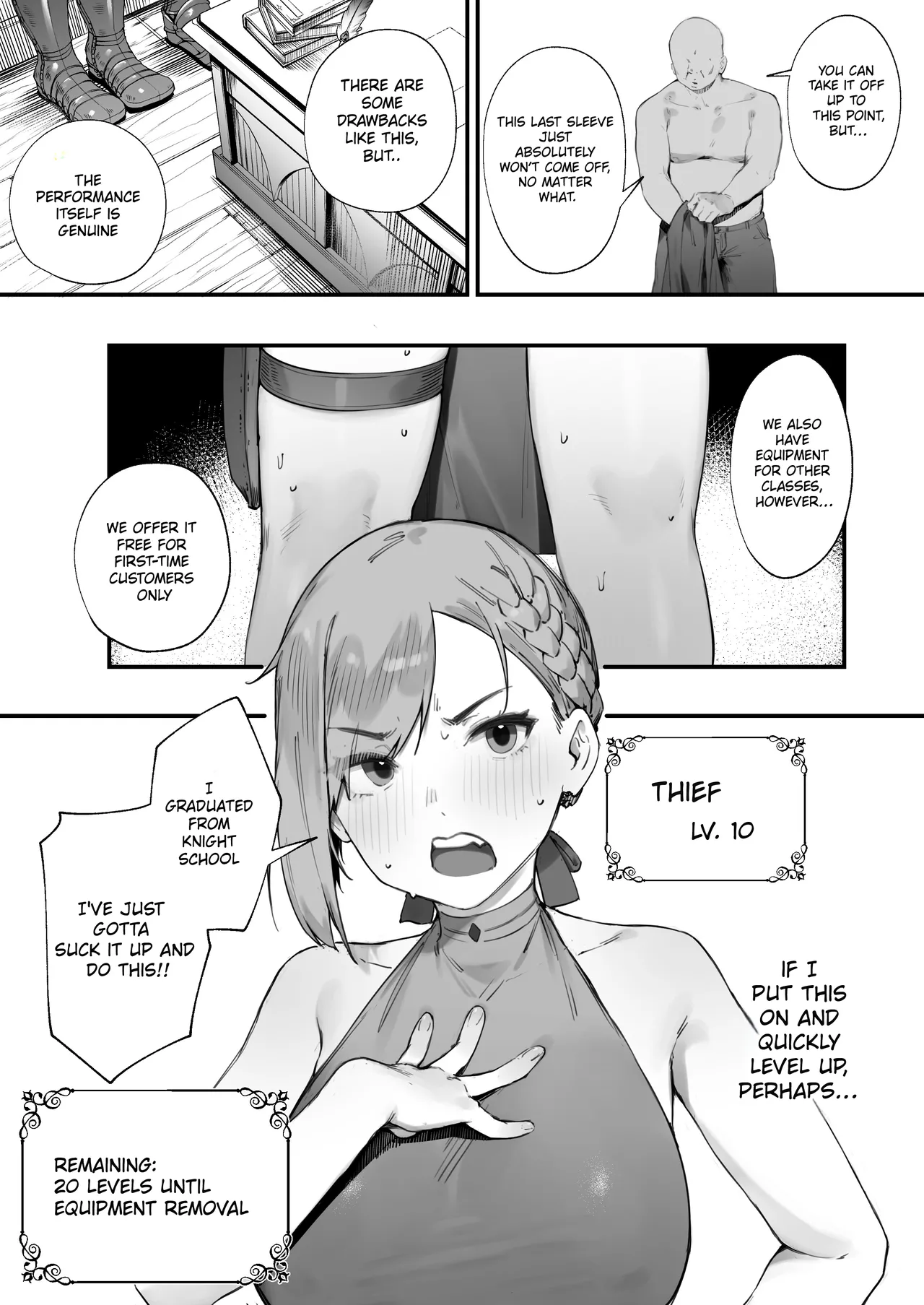 Hen na Soubi no Sei de O◯nko Kowareteshimatta de wa Nai ka! page 9