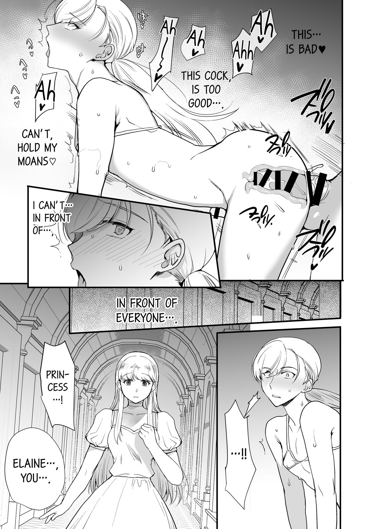 Hentai Inmon 3 Eiyuu Kishi Mesu Ochi Koukai Saimin page 14