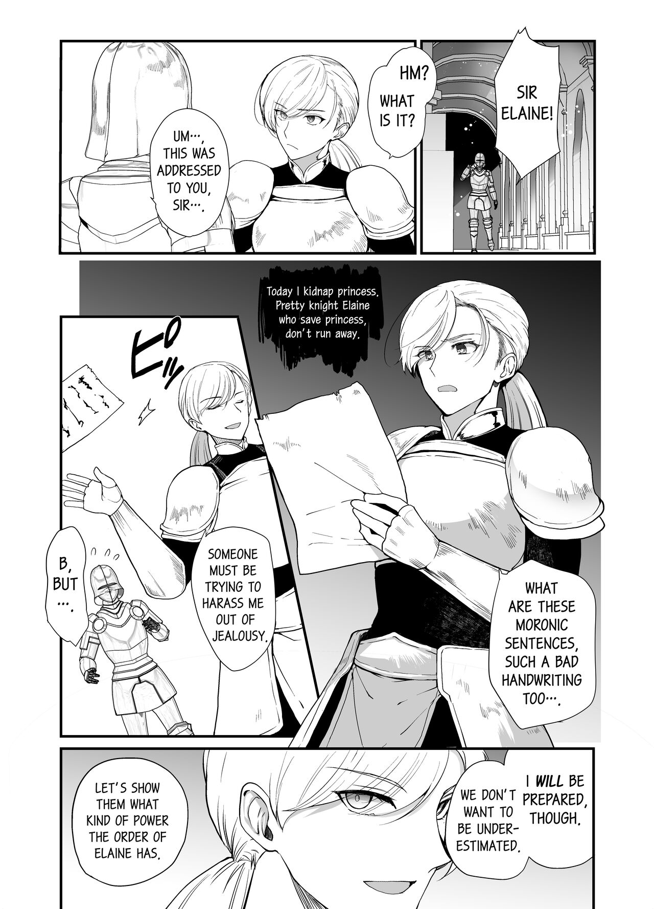 Hentai Inmon 3 Eiyuu Kishi Mesu Ochi Koukai Saimin page 3