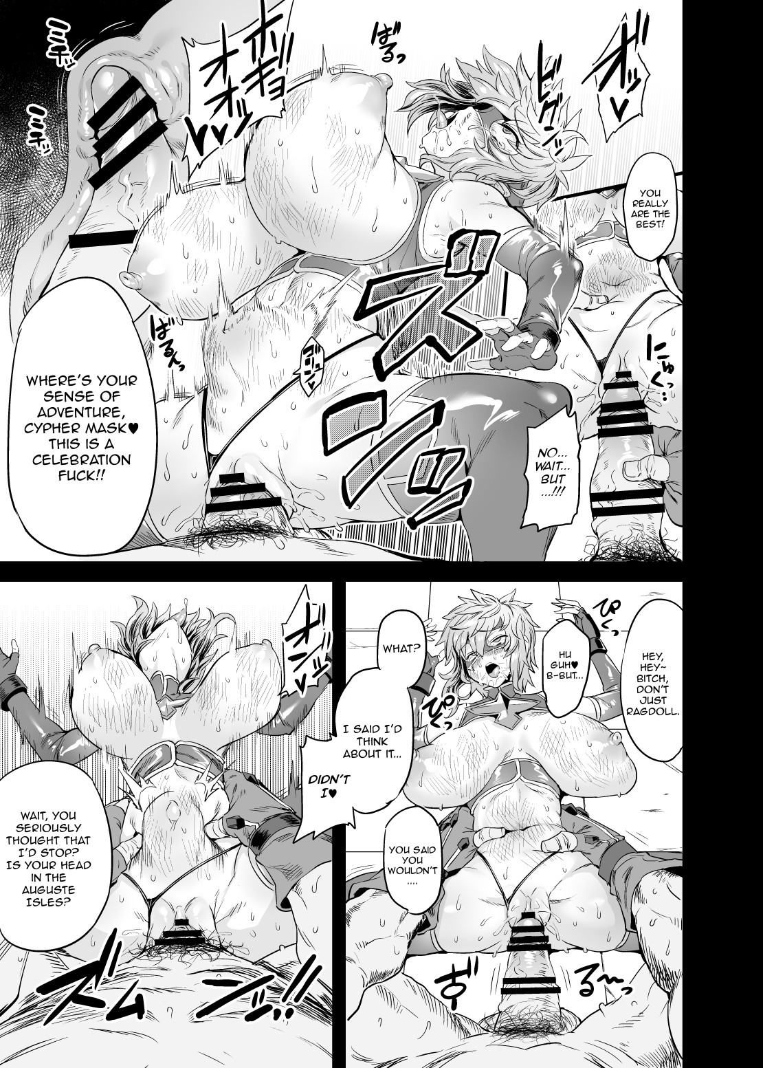 Hentai TS Wrestler Gran - Hentai TS Luchador Gran-chan page 18