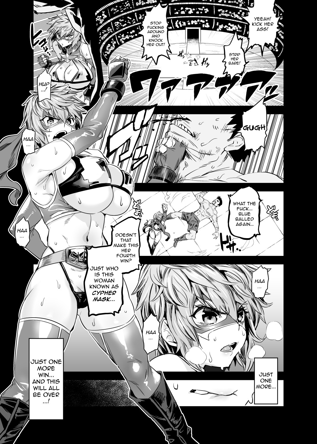 Hentai TS Wrestler Gran - Hentai TS Luchador Gran-chan page 2