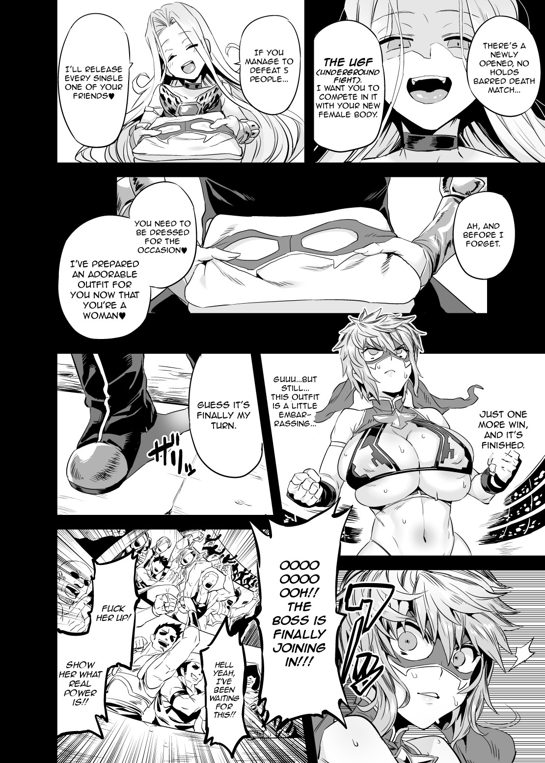 Hentai TS Wrestler Gran - Hentai TS Luchador Gran-chan page 7