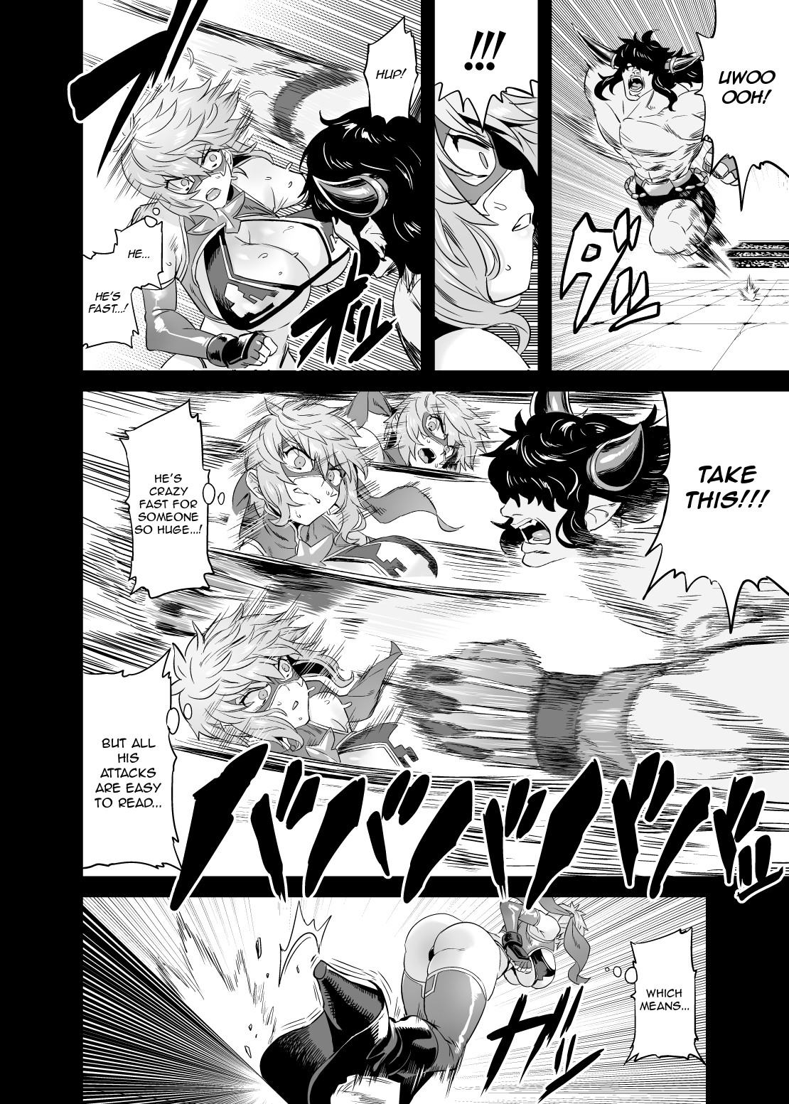 Hentai TS Wrestler Gran - Hentai TS Luchador Gran-chan page 9
