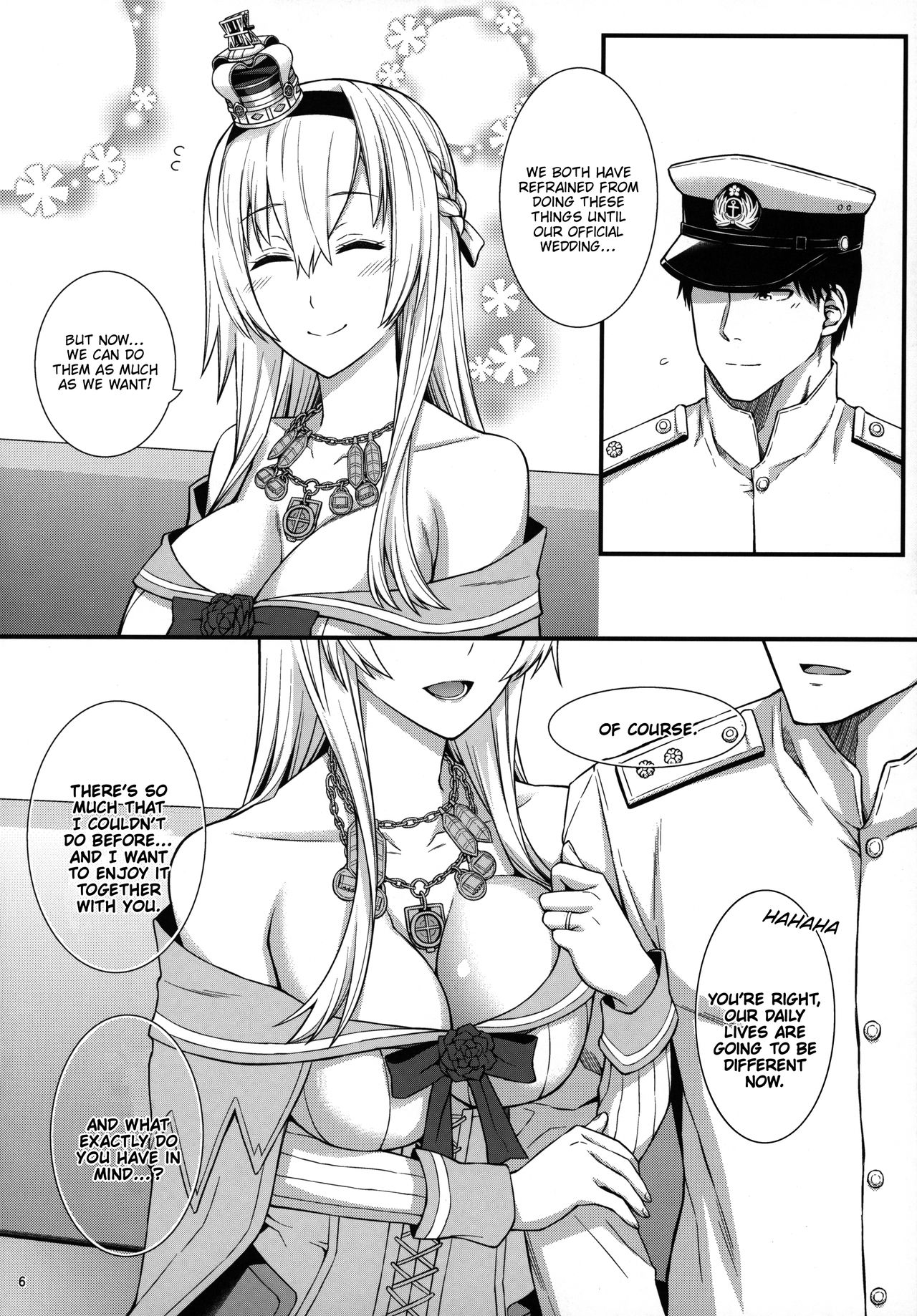 Her Majesty Warspite has a strong sex drive. page 7