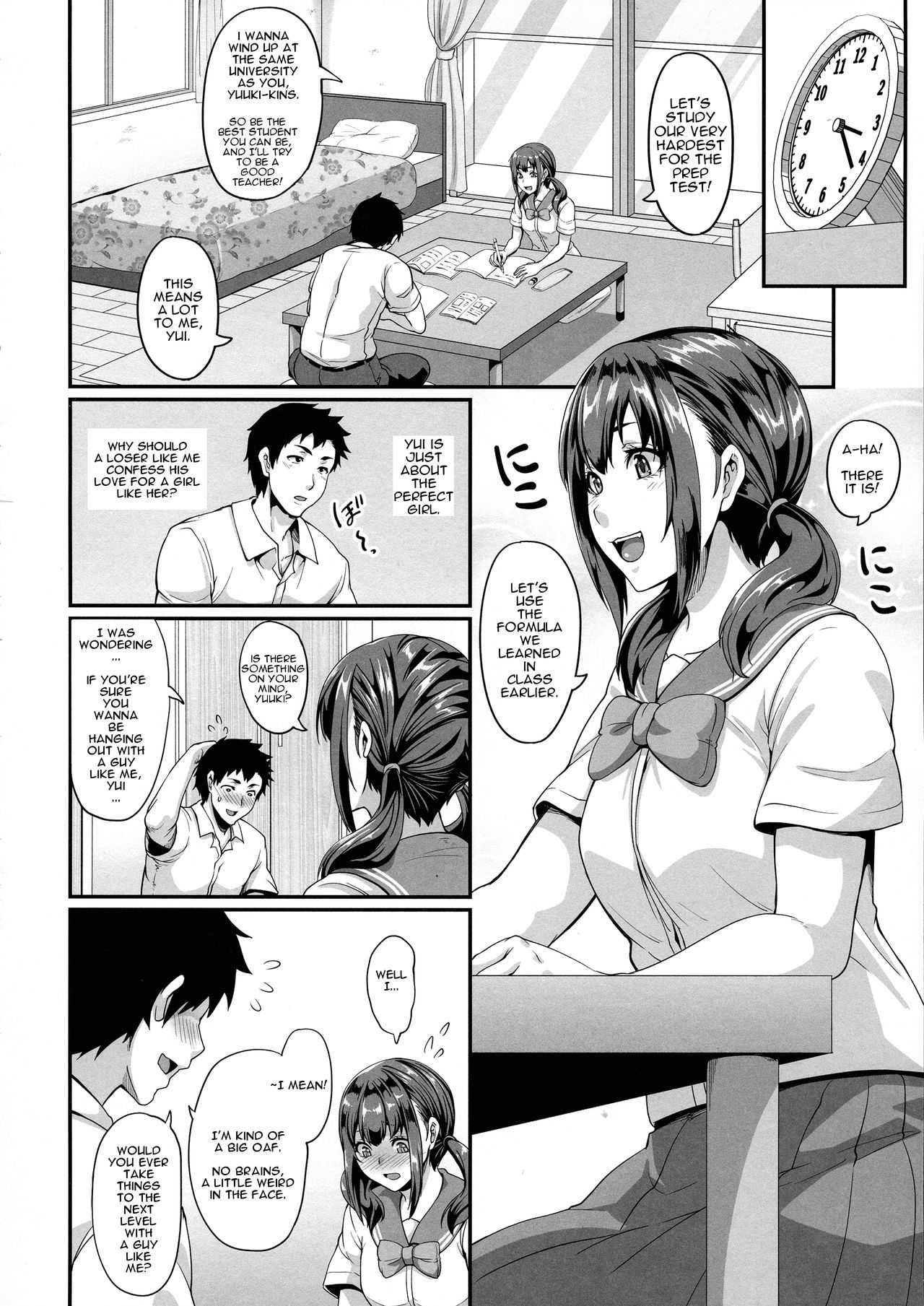 Her Sister's a Gyaru, a Bitch, and a Slut page 4