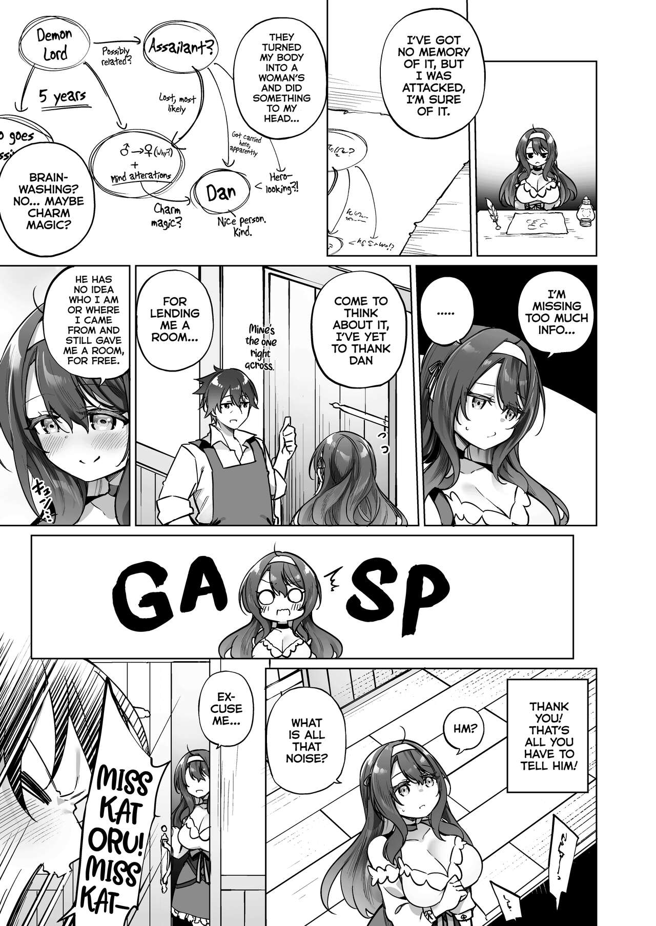 Hero party's wise sage ♂ TS finds happiness page 12