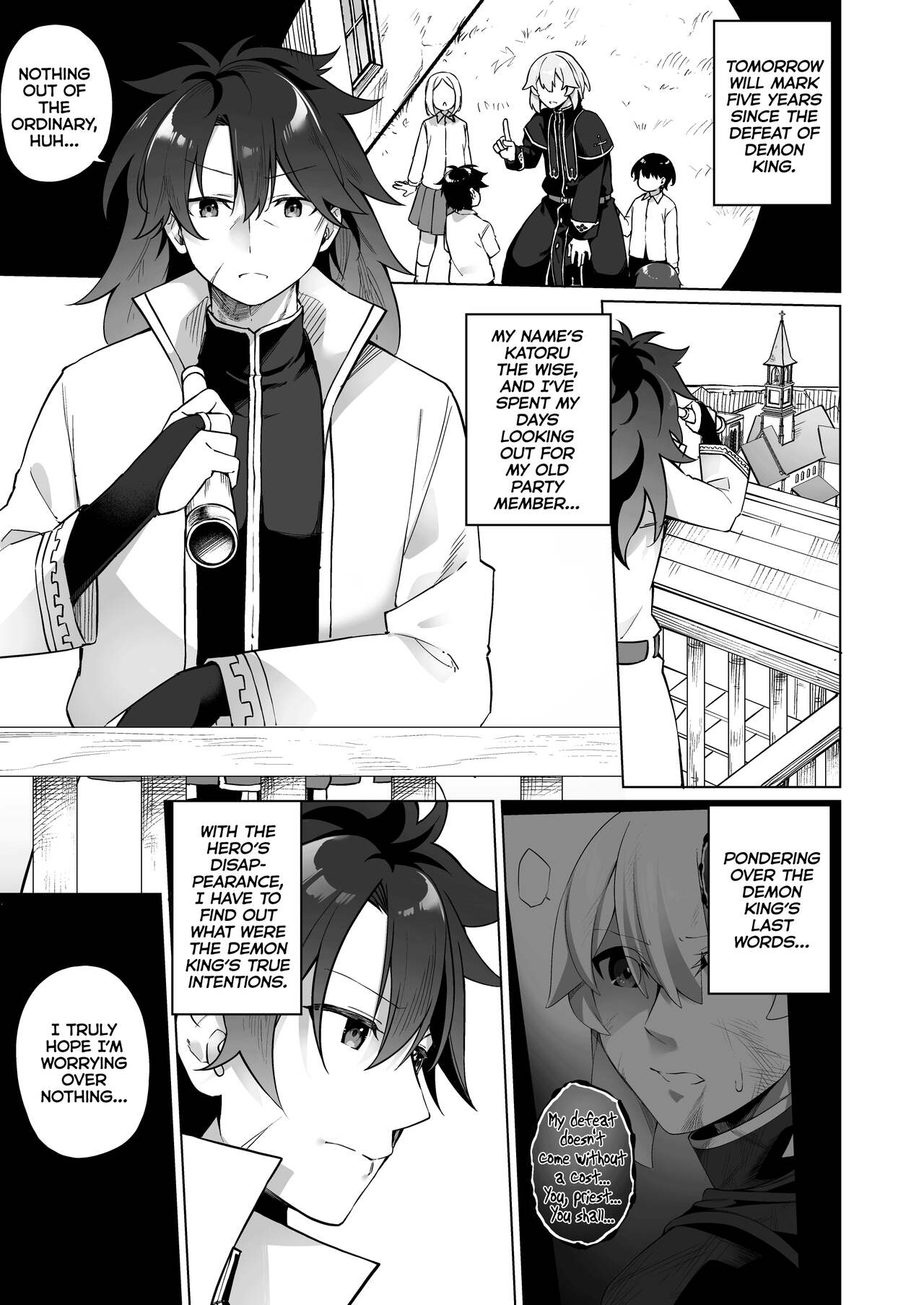 Hero party's wise sage ♂ TS finds happiness page 2