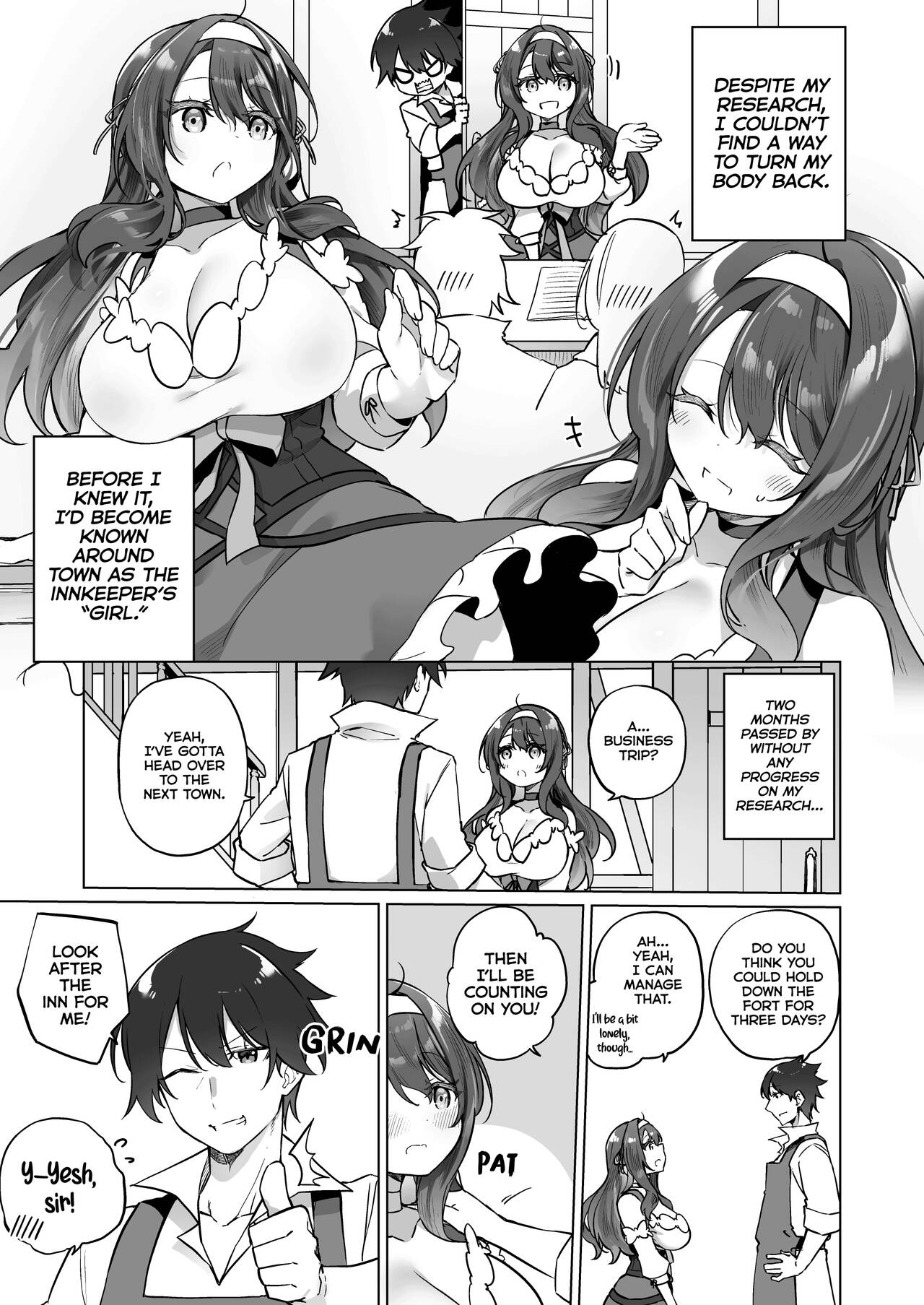 Hero party's wise sage ♂ TS finds happiness page 22