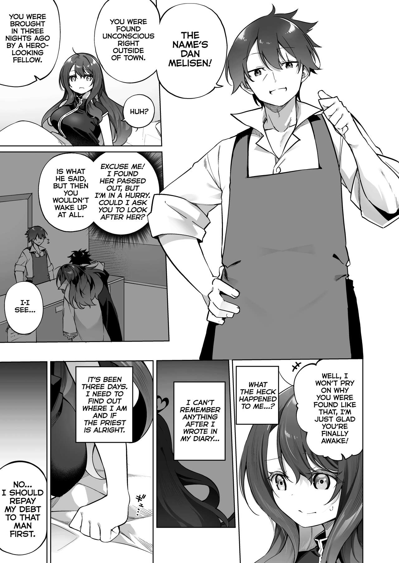 Hero party's wise sage ♂ TS finds happiness page 8