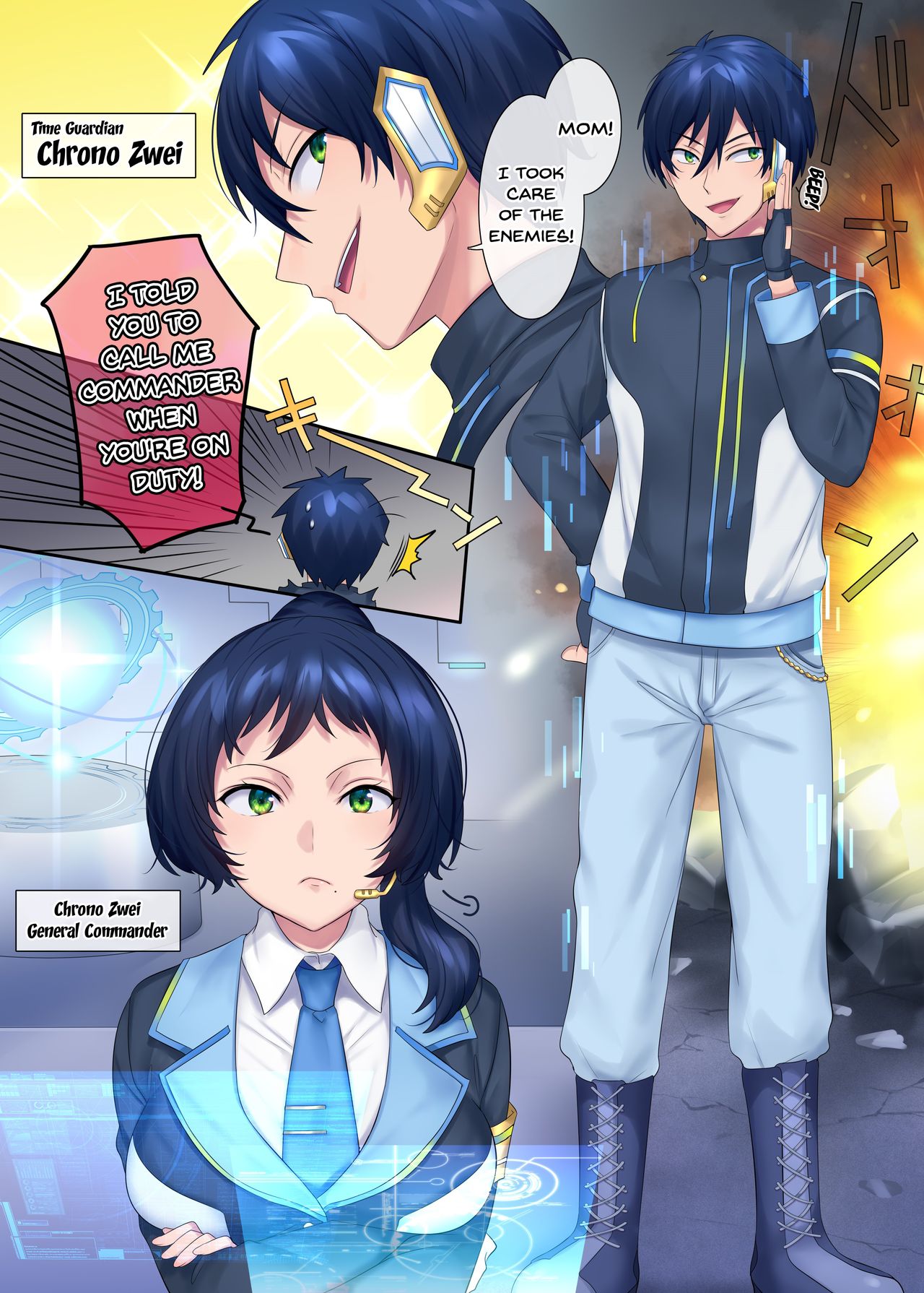 Hero TS Past Revision ~You're The Daughter Of a Weakling, Right~? page 3