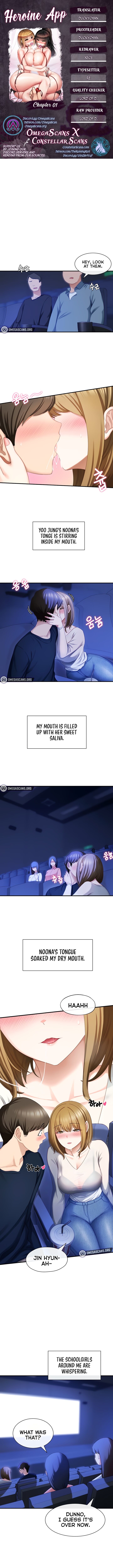 HEROINE APP page 2