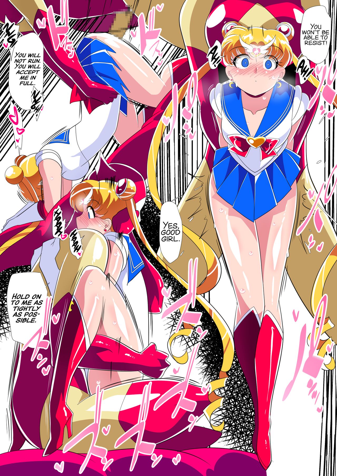 HEROINE LOSE Bishoujo Senshi Saimin Kyousei Fella page 14