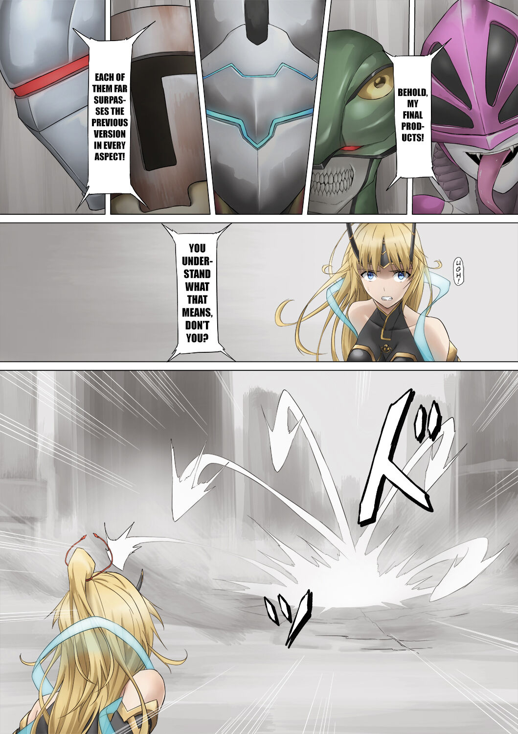 Heroine Violation: Swapped Between 5 Enemies page 12