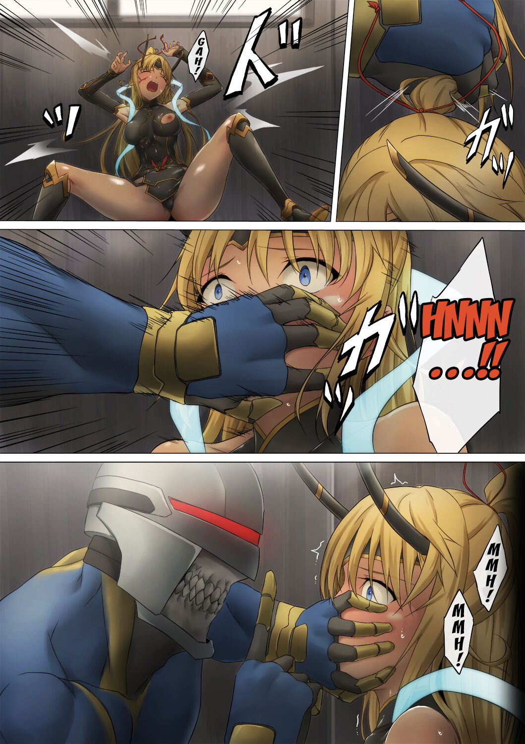 Heroine Violation: Swapped Between 5 Enemies page 39