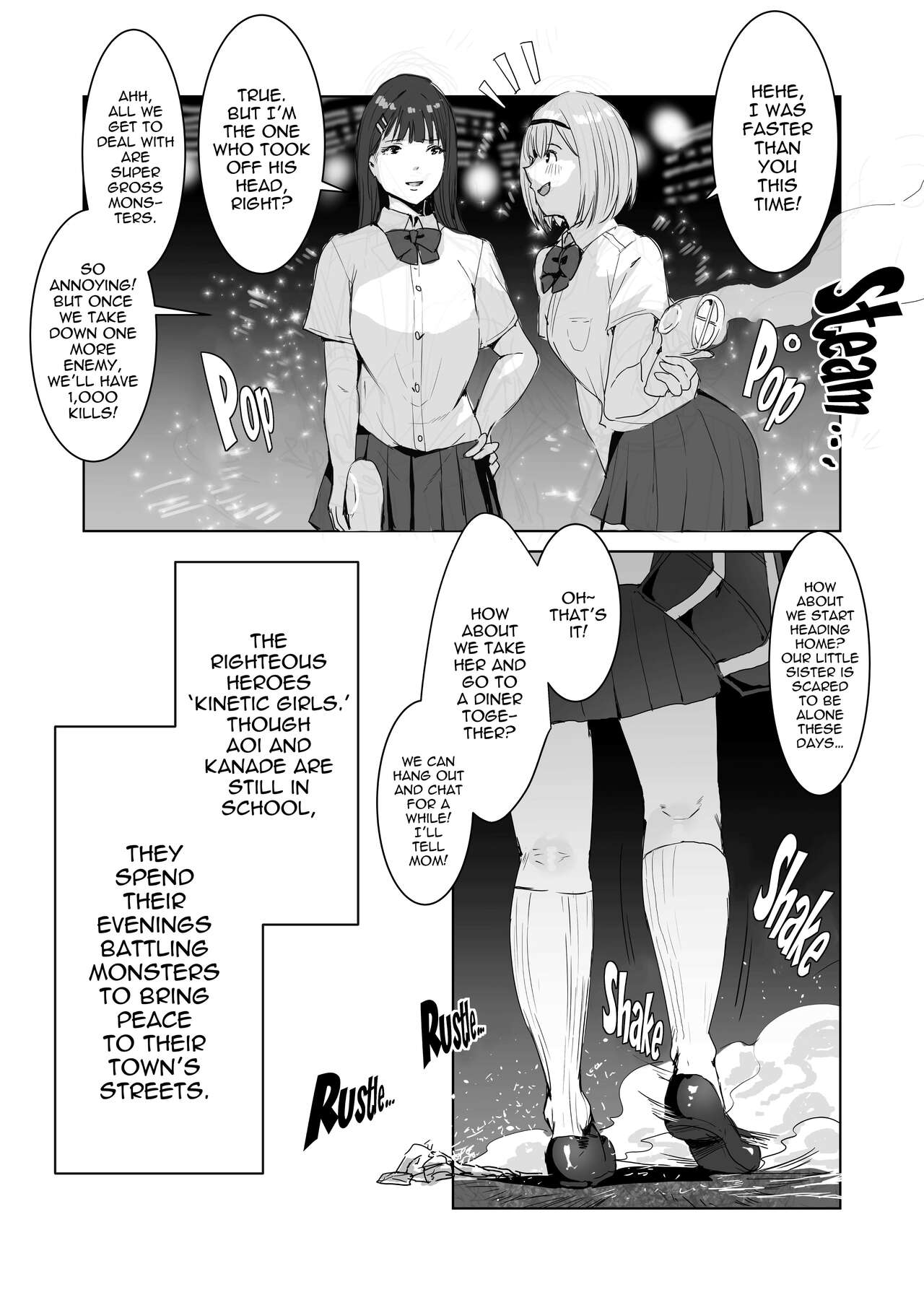 Heroines of Justice become Futa Dick Chicks and Fall to Lewd Temptation page 4