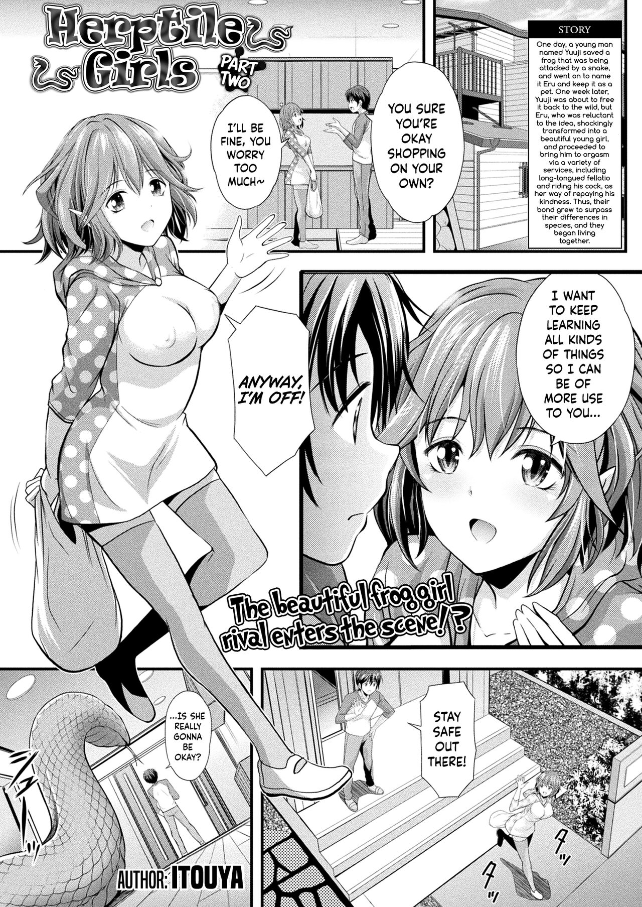 Herptile Girls Part Two page 1
