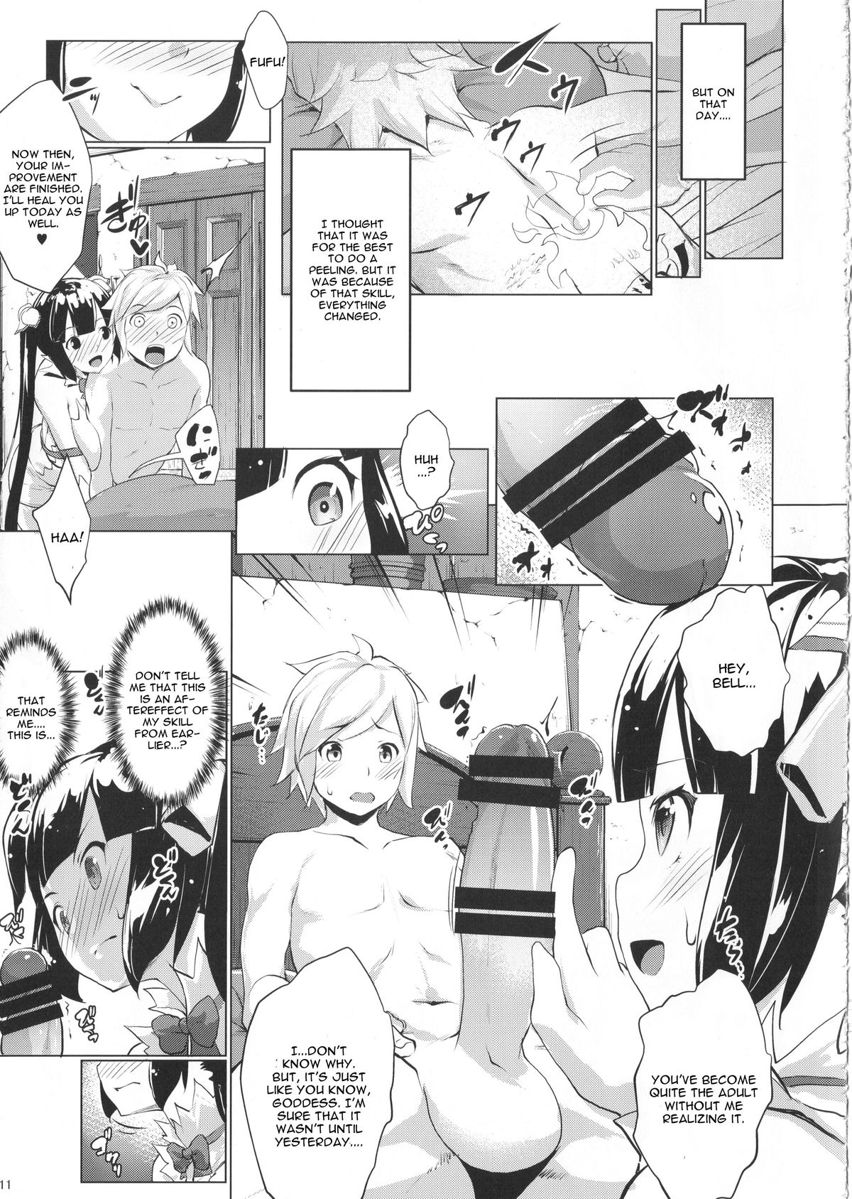 Hestia ni Seiyoku o Moteamasu no wa Machigatteiru Darou ka page 10